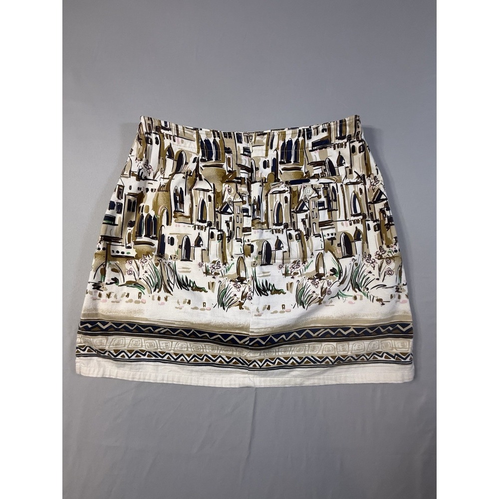 Lady Hagen Women's Golf Skort Cotton Spandex Size 2 Brown/Cream - Picture 9 of 10